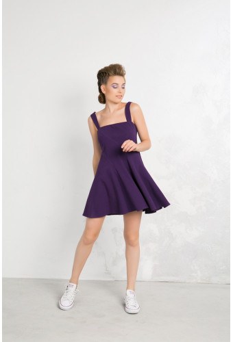 Сарафан "черника"