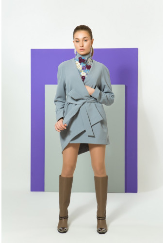 Кардиган COZY светло-серый 