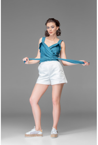 Топ "джинс светлый"